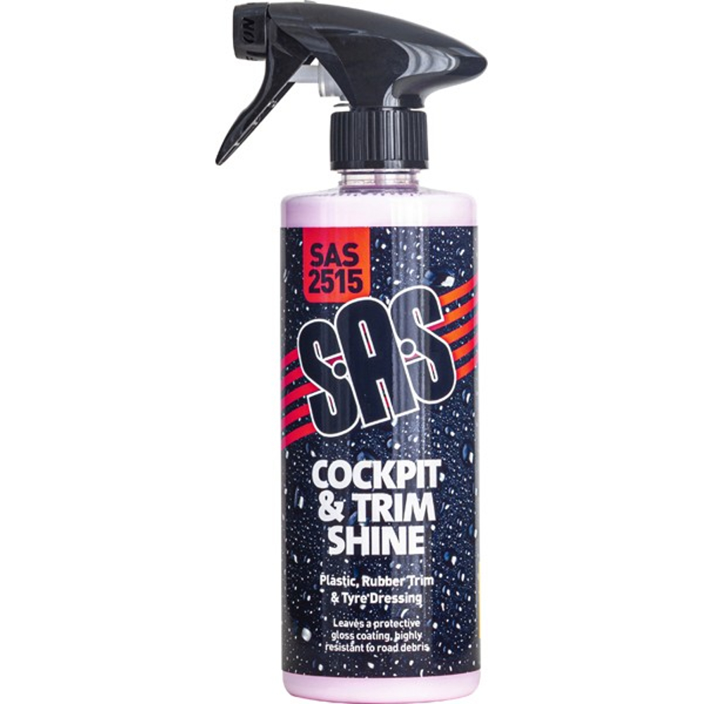 Exterior/Interior Detailing Pack SAS Set of 6 x 500ml bottles. SASVP2