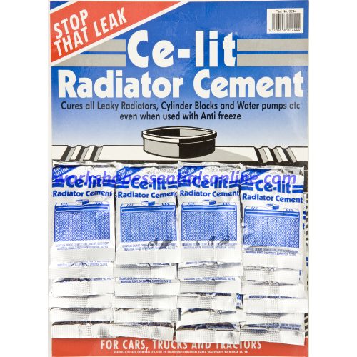 Radiator Cement CE-LIT 1 Sachet treats 12 litres of water DC70