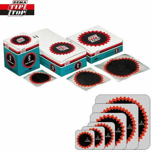 REMA TIP TOP Inner Tube Puncture Repair Patches and Vulcanising Fluid