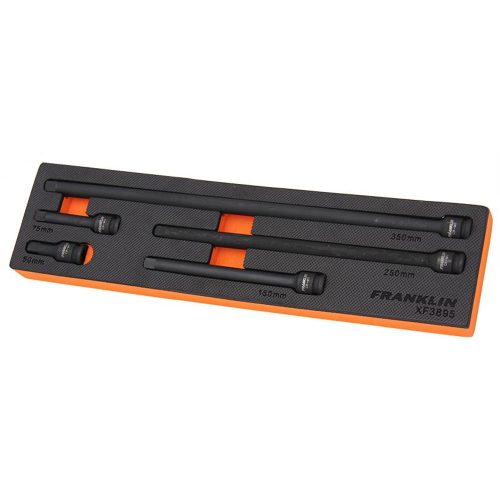 3/8" Drive Impact Extension Bar Set 5 Pce Franklin Tools XF3895