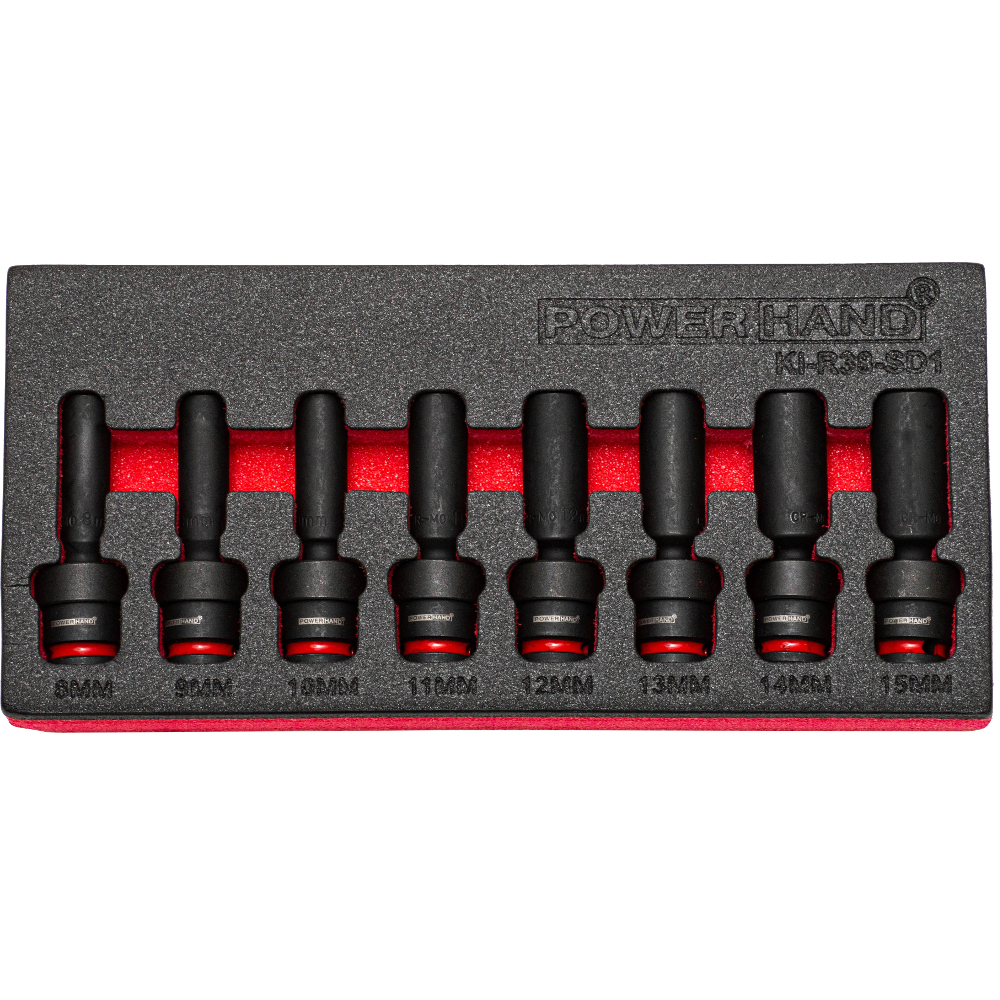 3/8" Drive Deep Swivel Impact Socket Powerhand 10mm KI-S38-SD10