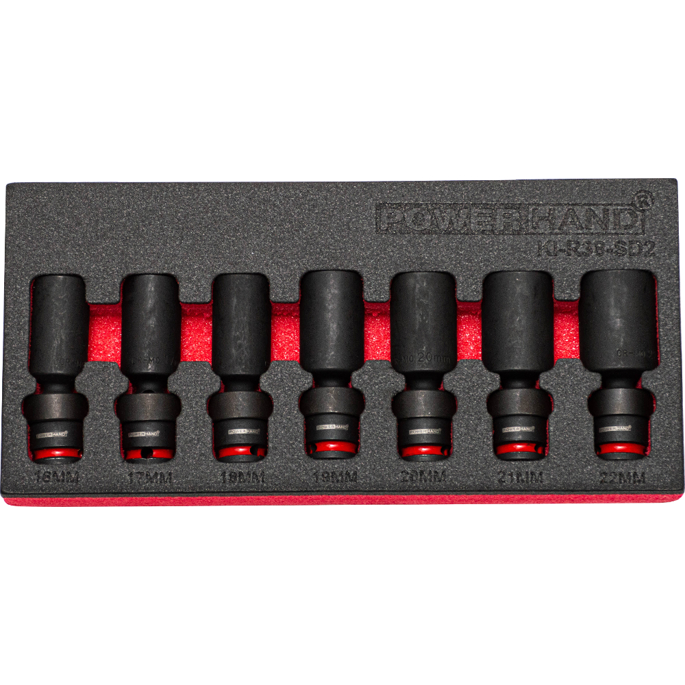 3/8" Drive Deep Swivel Impact Socket Powerhand 10mm KI-S38-SD10