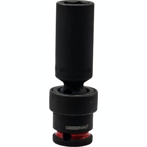 3/8" Drive Deep Swivel Impact Socket Powerhand 14mm KI-S38-SD14