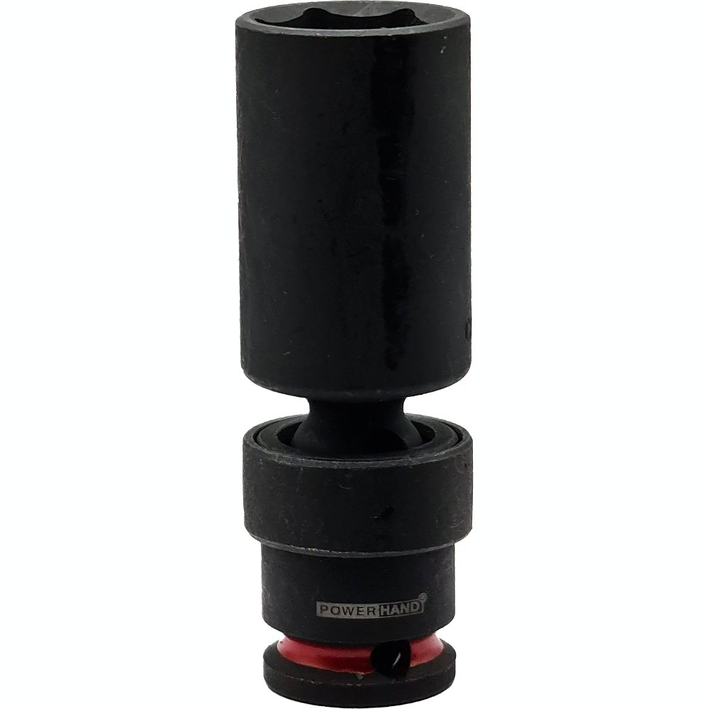 3/8" Drive Deep Swivel Impact Socket Powerhand 19mm KI-S38-SD19