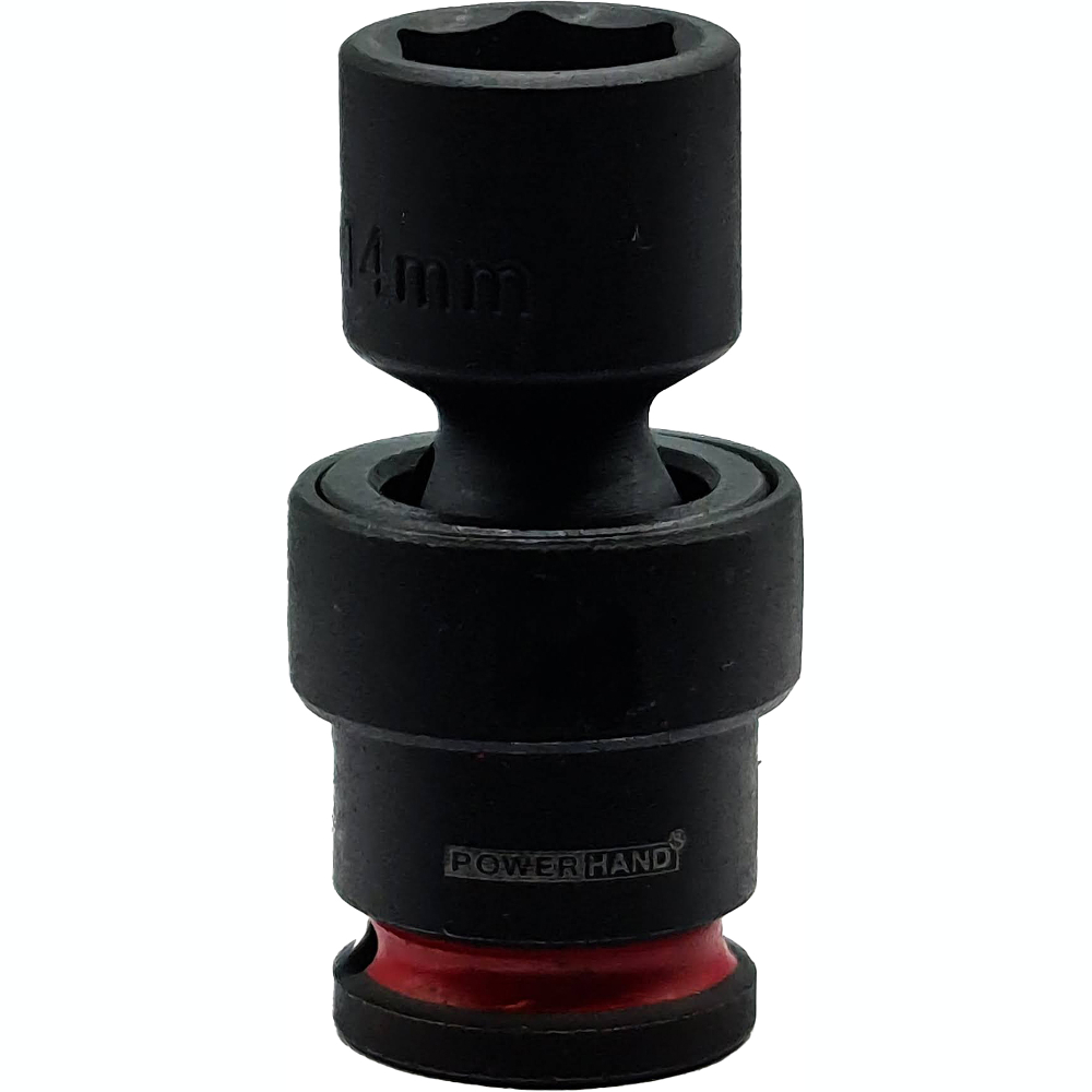 3/8" Drive Shallow Swivel Impact Socket Powerhand 14mm KI-S38-SS14