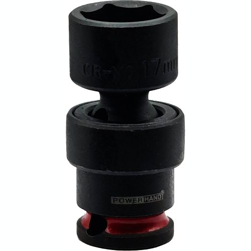 3/8" Drive Shallow Swivel Impact Socket Powerhand 17mm KI-S38-SS17