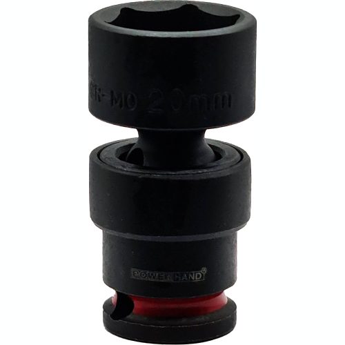 3/8" Drive Shallow Swivel Impact Socket Powerhand 20mm KI-S38-SS20