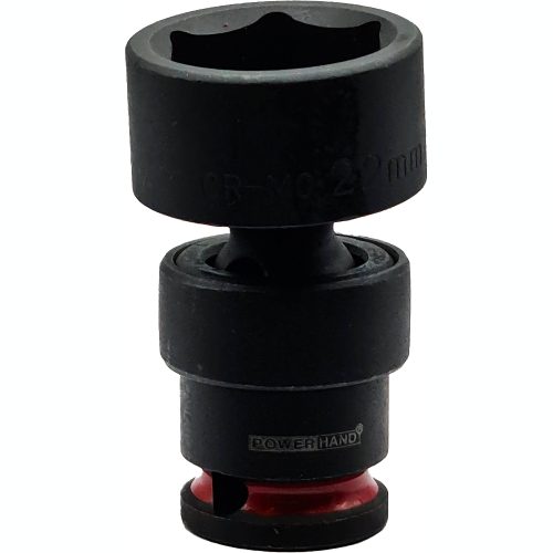 3/8" Drive Shallow Swivel Impact Socket Powerhand 22mm KI-S38-SS22