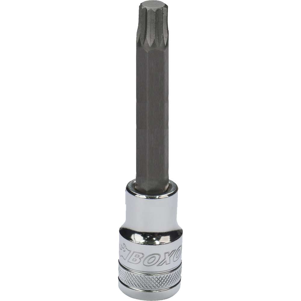 1/2" Drive Long Spline Bit Socket M12 150mm Overall Height BOXO SB42-M12150