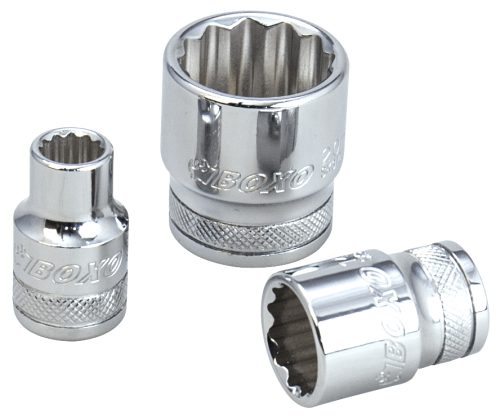1/2" Drive Shallow Socket 20mm 12 Point BOXO SK4122-20