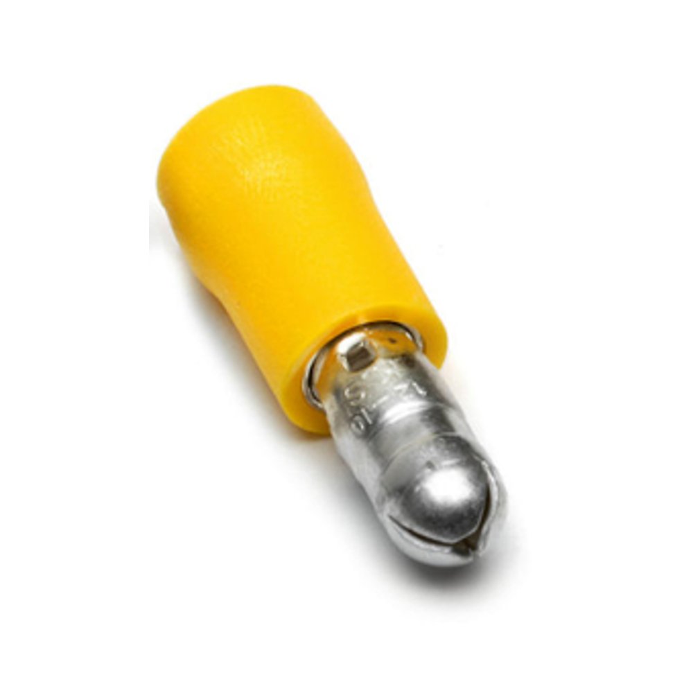 Male Bullet Connectors Insulated Electric Crimp Terminals Red-Blue-Yellow - Image 4