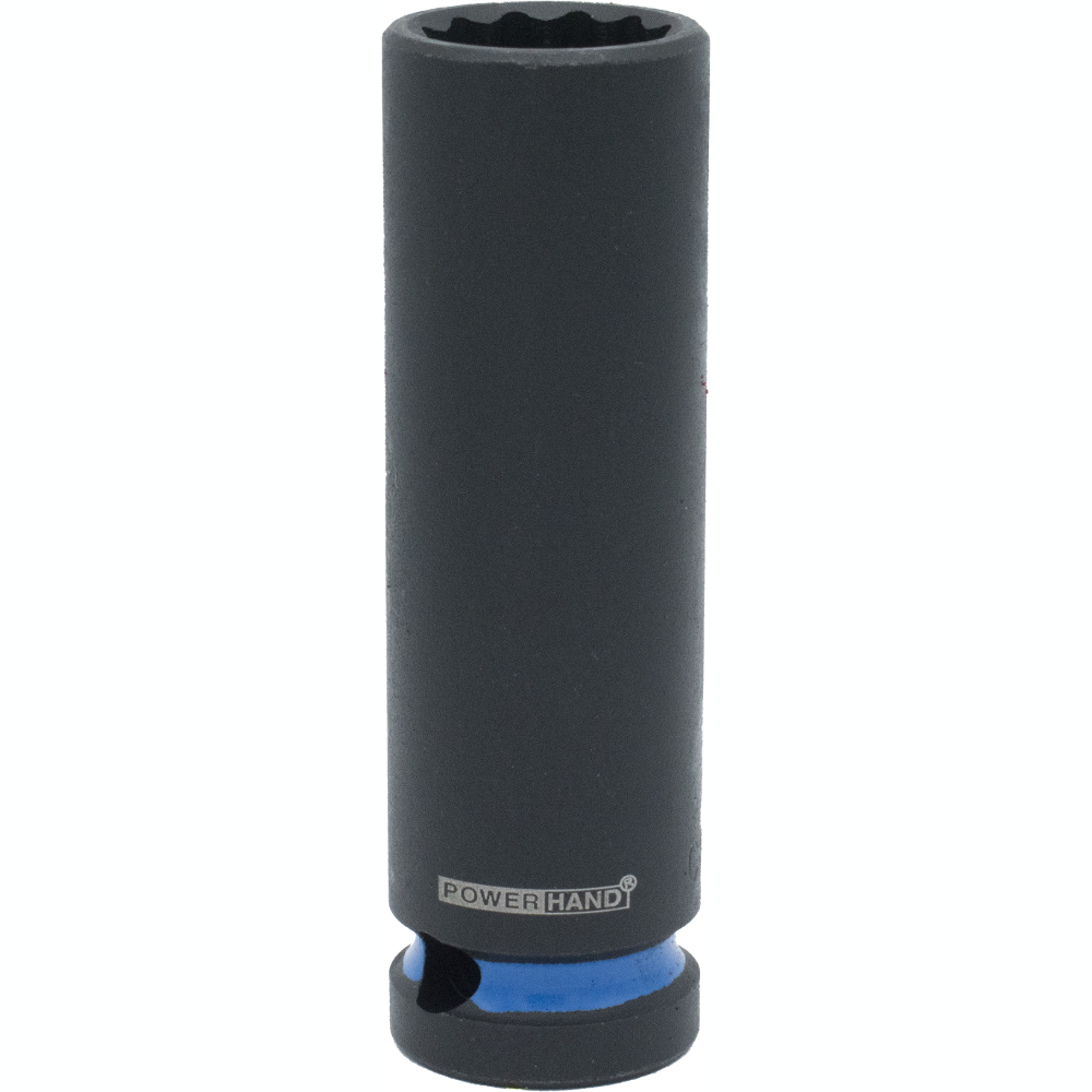 1/2" Drive Deep Impact Socket 12 Point 16mm Powerhand