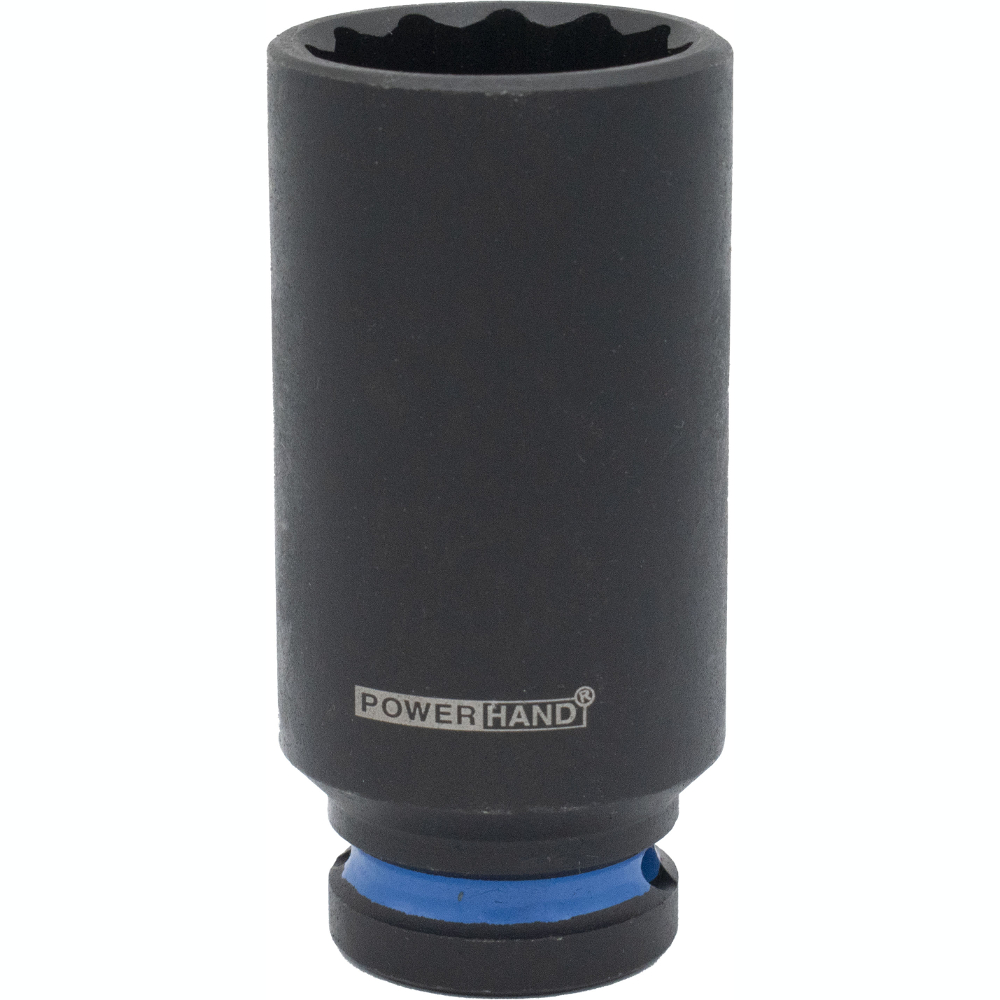 1/2" Drive Deep Impact Socket 12 Point 27mm Powerhand