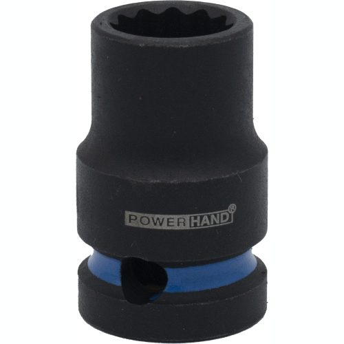 1/2" Drive Shallow Impact Socket 12 Point 13mm Powerhand KI-S12-S13A