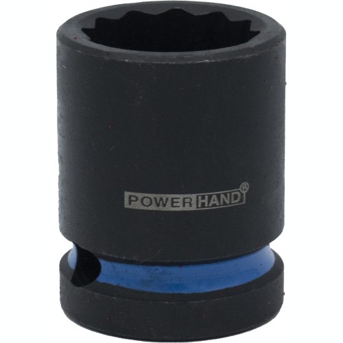 1/2" Drive Shallow Impact Socket 12 Point 20mm Powerhand KI-S12-S20A