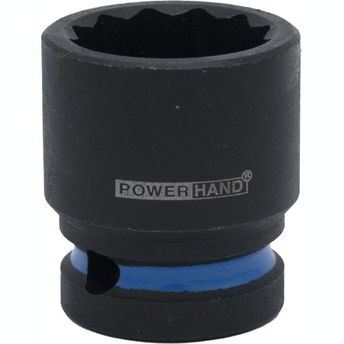 1/2" Drive Shallow Impact Socket 12 Point 23mm Powerhand KI-S12-S23A