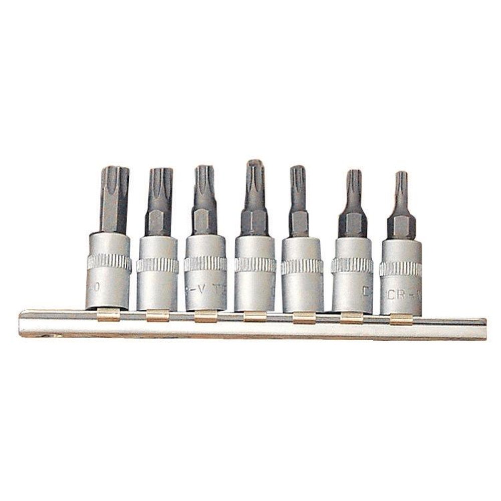 1/4" Drive Torx Bit Socket Set 7 Pce Franklin TA569