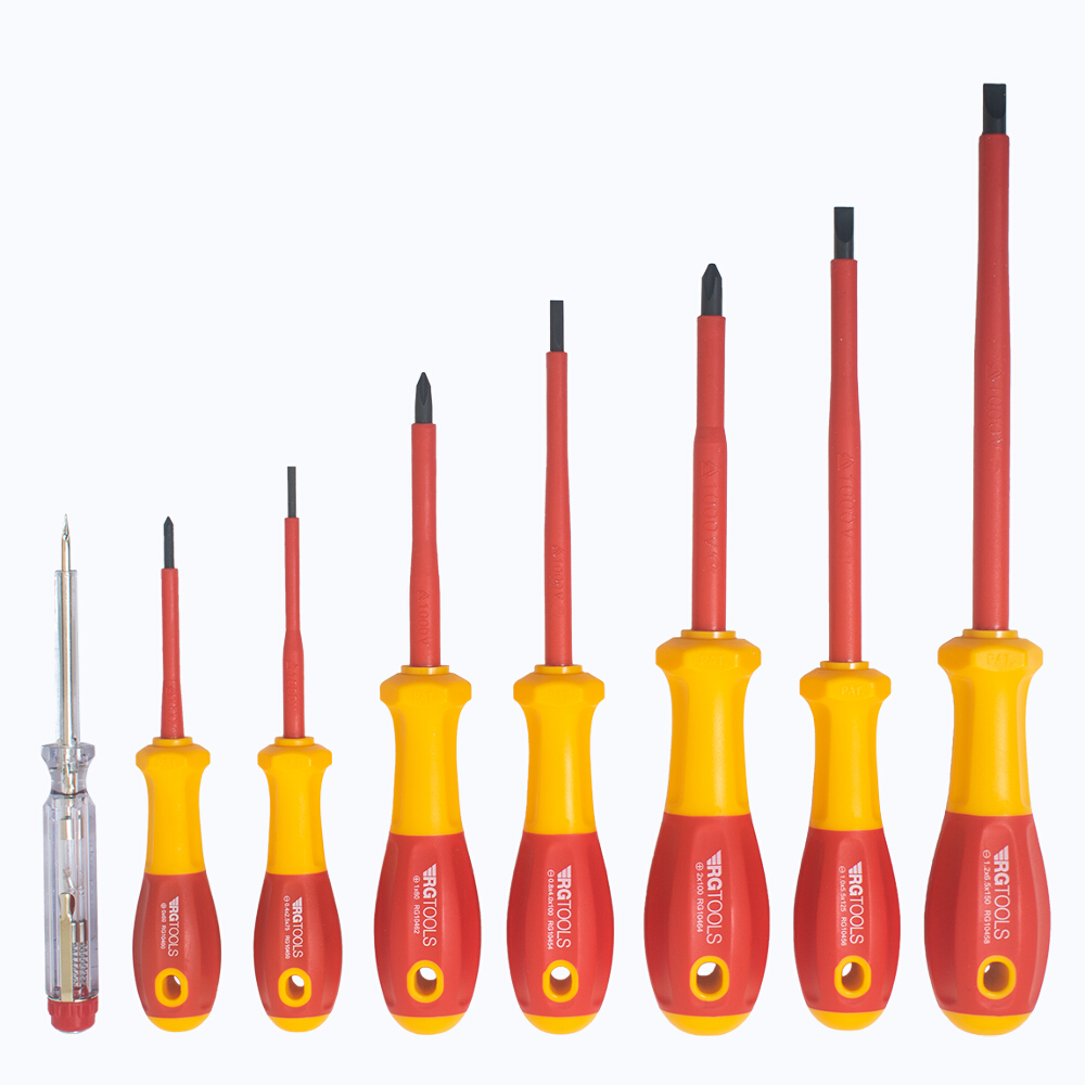 VDE Screwdriver Set 8 Pc RG Tools RG10411