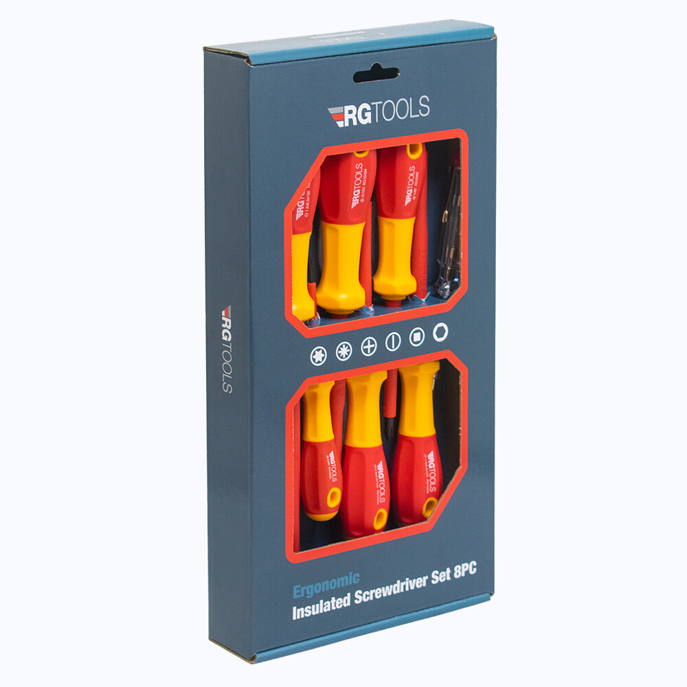 VDE Screwdriver Set 8 Pc RG Tools RG10411