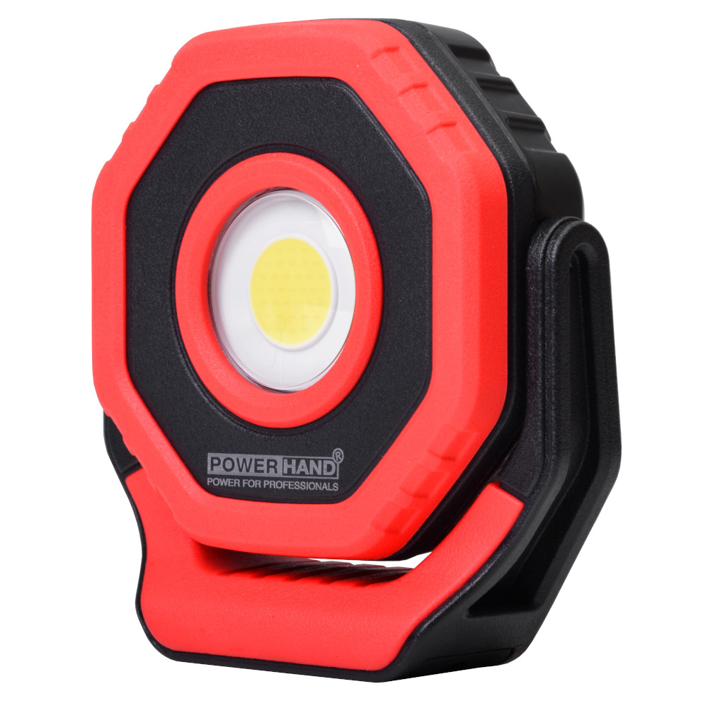 Rechargeable Pocket Flood Light 700 Lumen Red PowerHand SIN-100.1090-R