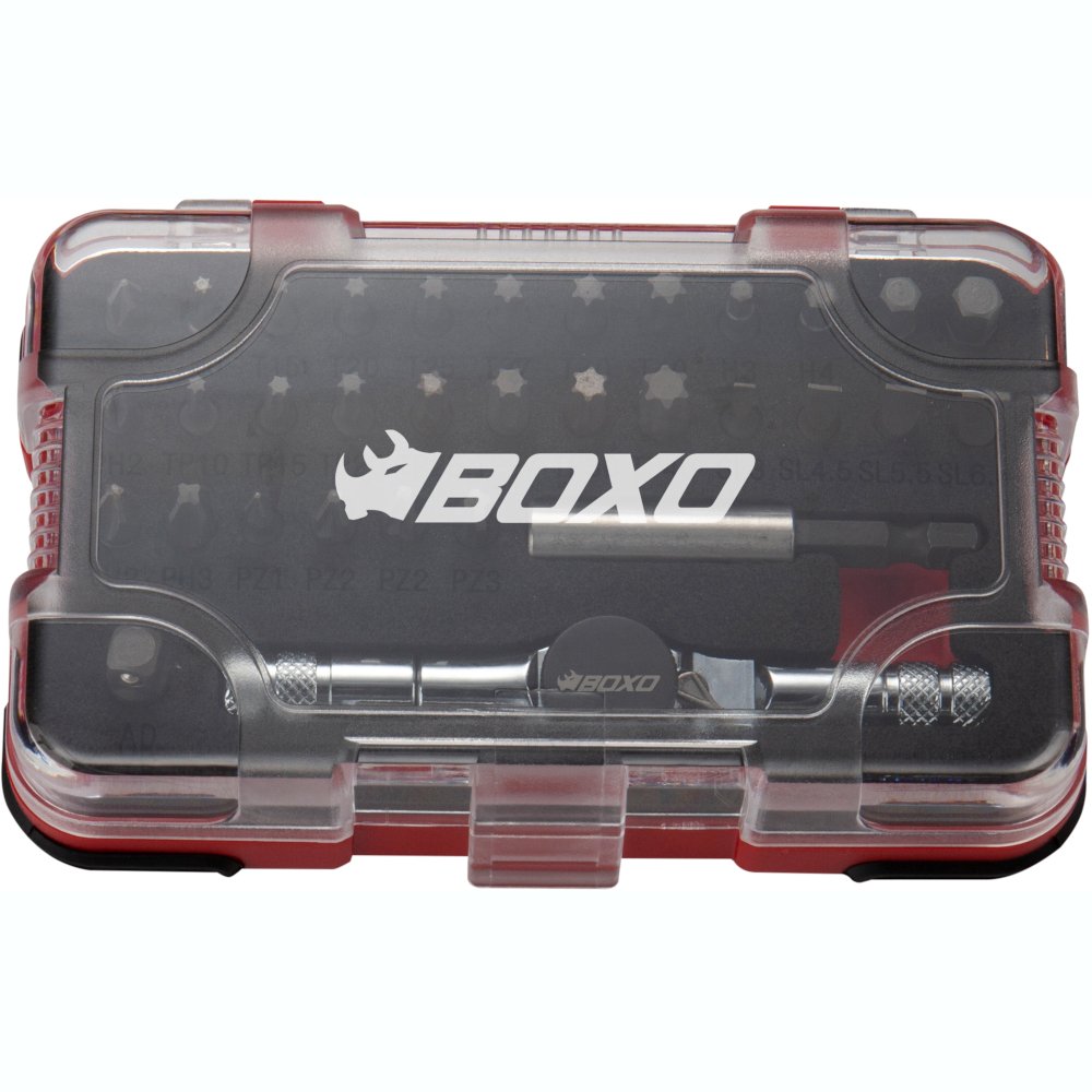 1/4" Drive Bit Socket and Accessories Set 33 Pc BOXO P503-R2