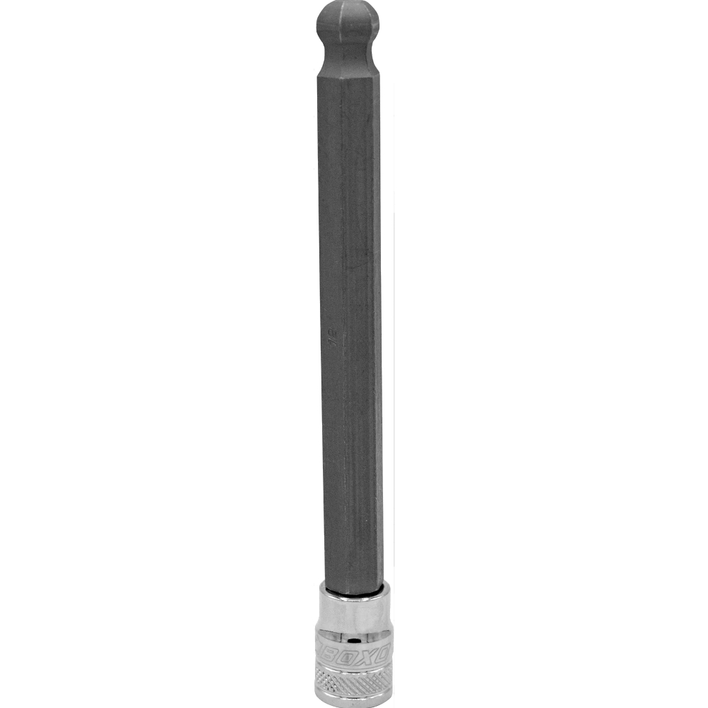 3/8" Drive Long Ball Ended Hex Bit Socket H10 154mm length BOXO SB32-B10154