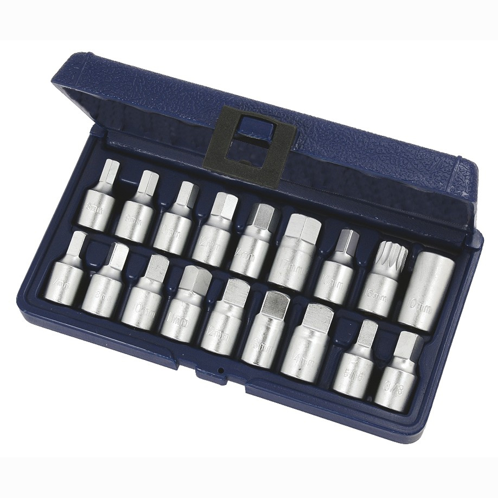 Drain Plug Key Set 18 Pce Trident T342600