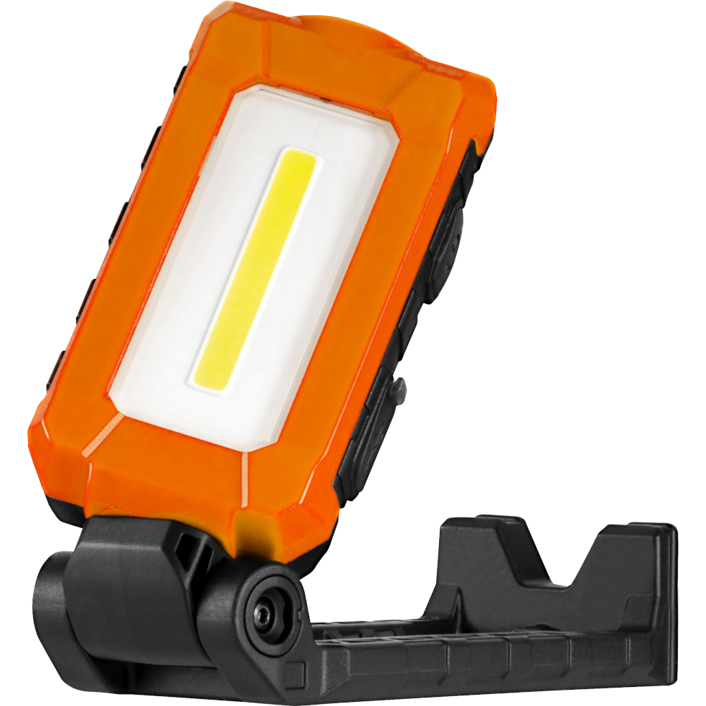 Rechargeable Pocket Torch 600 Lumen Orange Magnetic Base SIN-100.1020-O