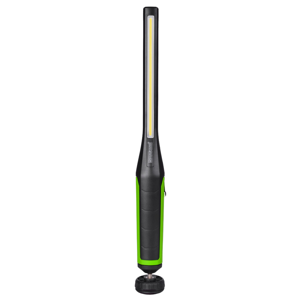 Powerhand LED Handlight Rechargeable 7W COB Dimmer Switch Green SIN-100.1070-G