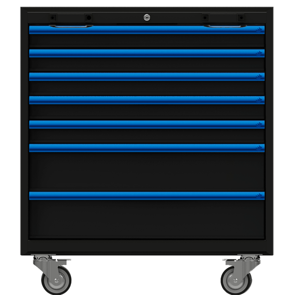 Roll Cab 34" 7 Drawer BOXO 4 colour trims available KIT-OSM-MST340072 - Image 6