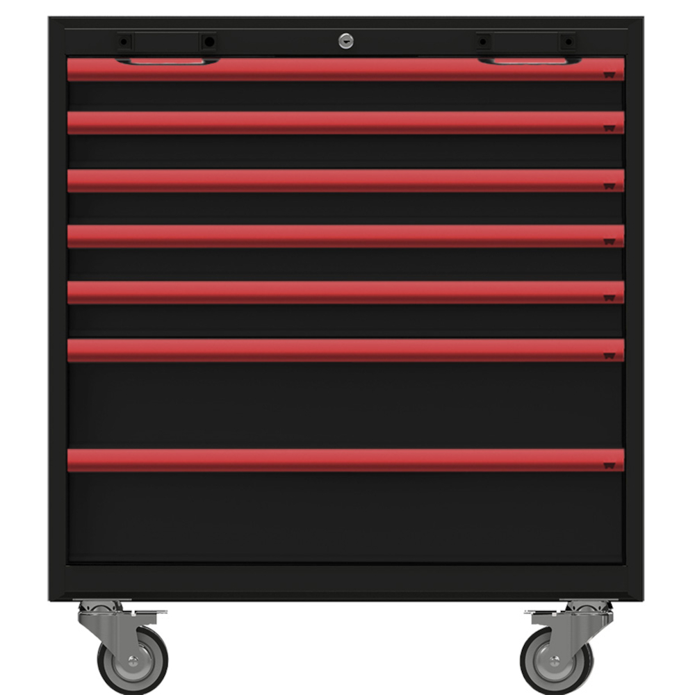 Roll Cab 34" 7 Drawer BOXO 4 colour trims available KIT-OSM-MST340072