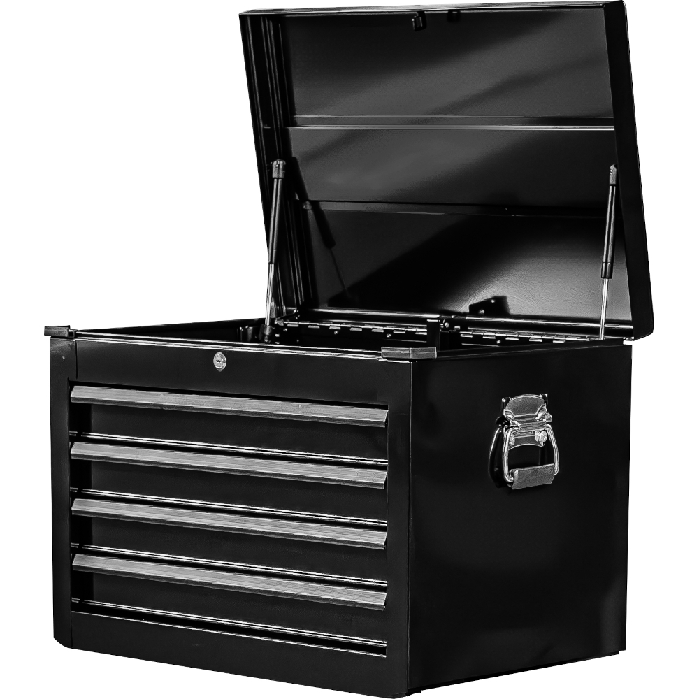 Toolbox Stack 27" Black 11 Drawers BOXO KIT-TB2611-BKBK