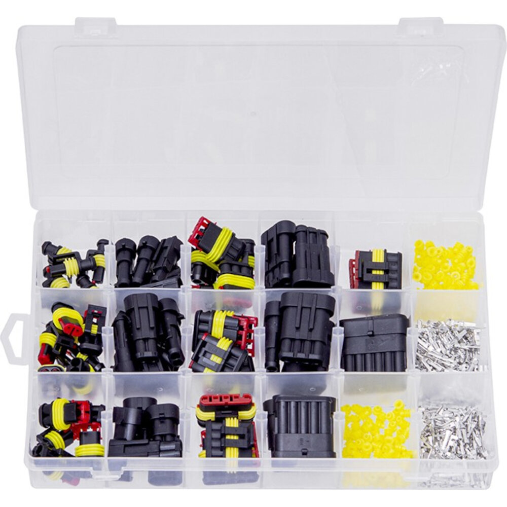 Superseal Electircal Connectors 1 - 6 Way Kits/Terminals/Seals/Tool/Box Set - Image 13