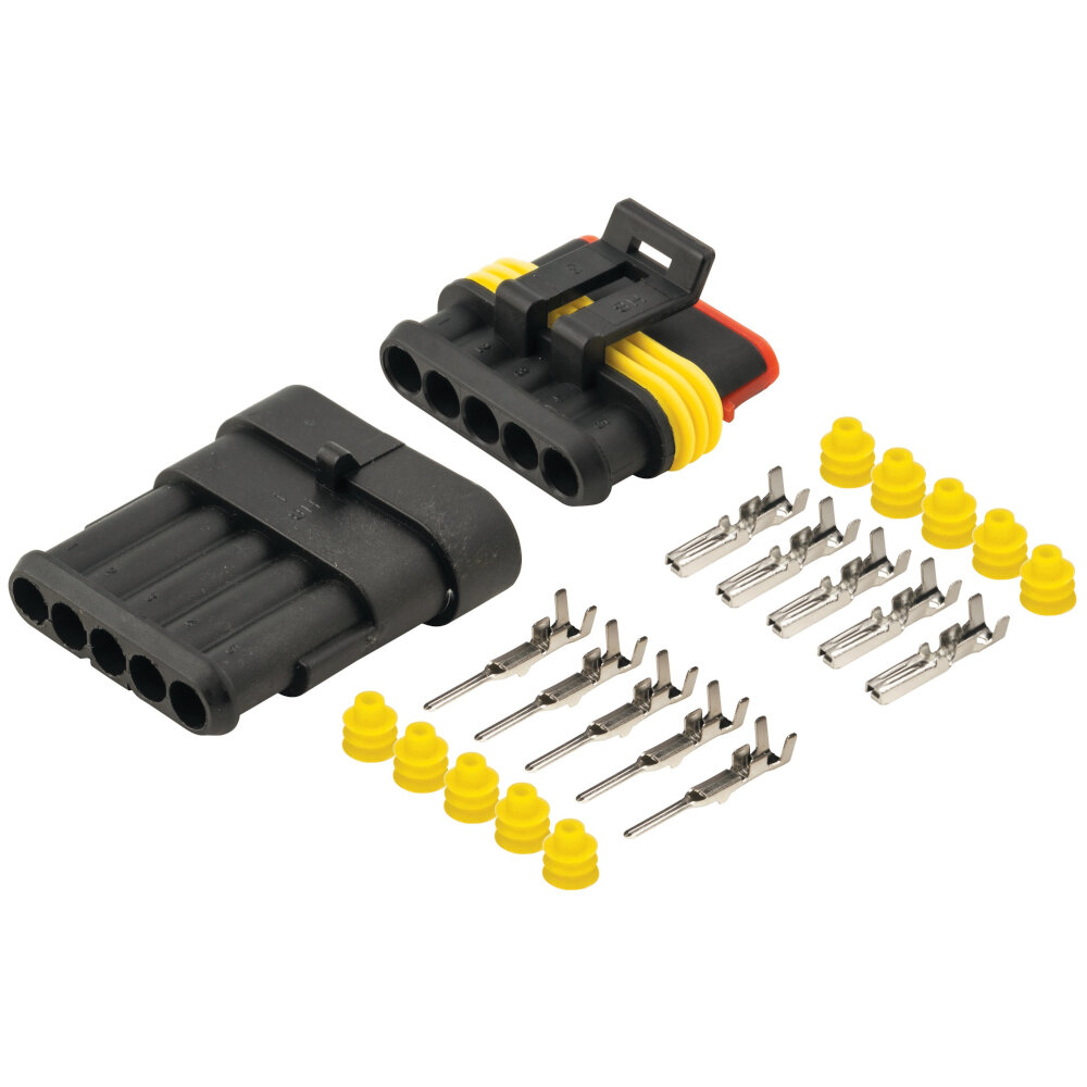 Superseal Electircal Connectors 1 - 6 Way Kits/Terminals/Seals/Tool/Box Set - Image 6