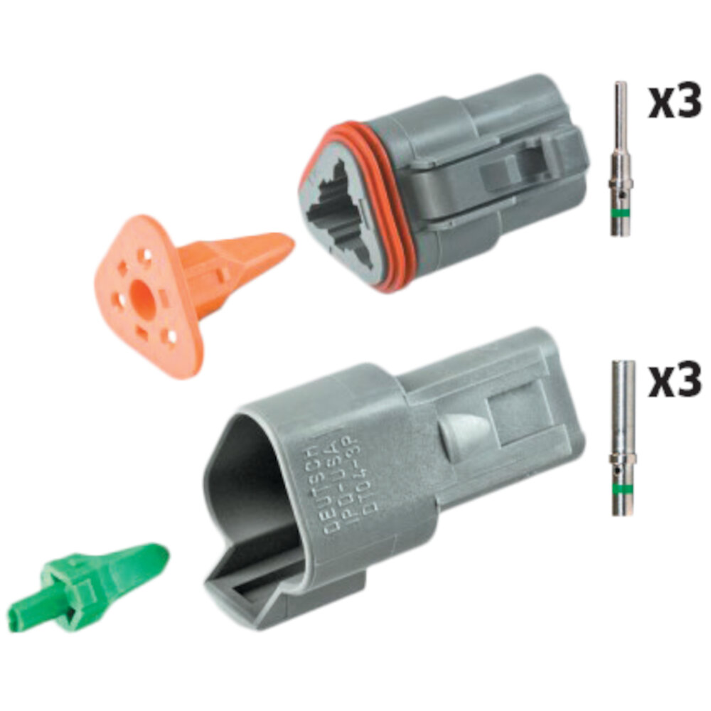 DT Multiplug Connectors Deutsch Heavy Duty Waterproof 2-Way to 12-Way - Image 3
