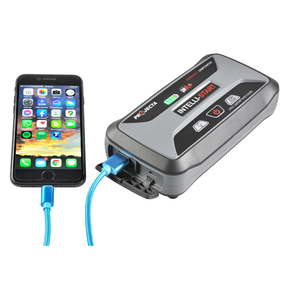Jump Starter PROJECTA 12V 900A Intelli-Start Emergency Lithium Power Bank IS920 - Image 5