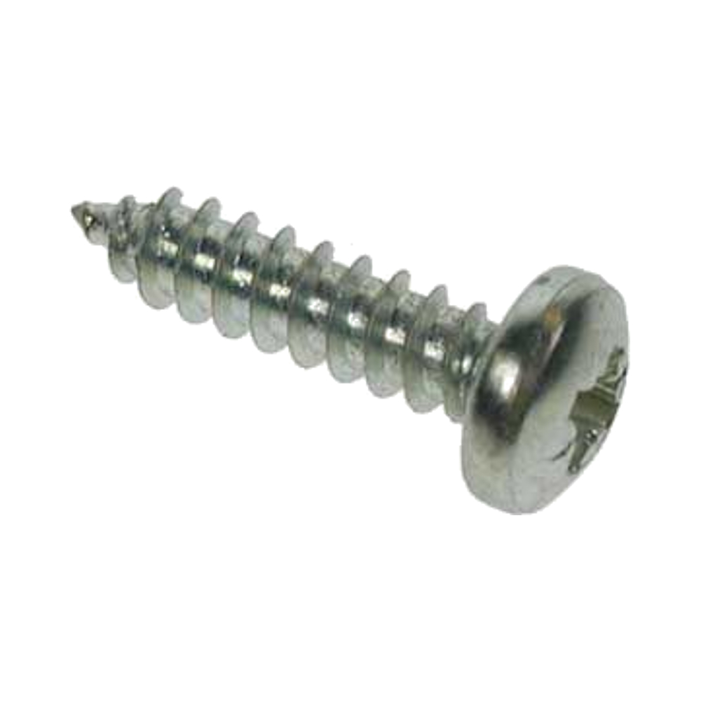 Self-Tapping Screws Pan Head Pozi BZP No.12/4-No.12/24(13mm-76mm) Pack 10 - 1000