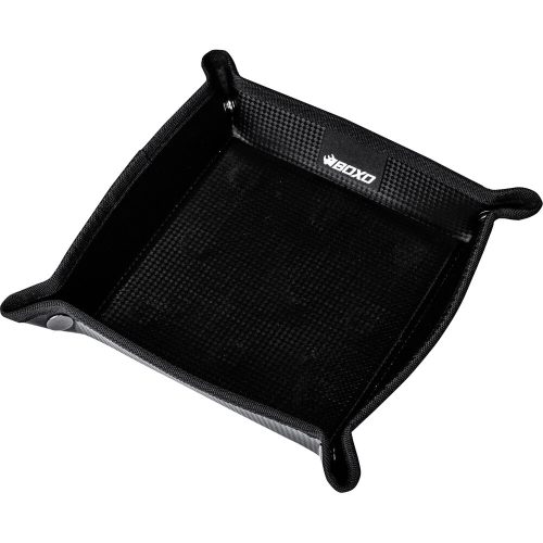 Magnetic Mat Folding Carbon-Effect Dual use Tray/Mat 248 x 248mm Powerhand MTM01