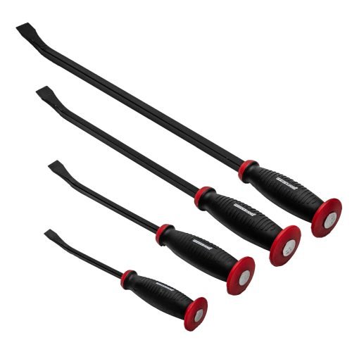 Hammer Through Pry Bar Set of 4 Heavy Duty Angled Bar End PowerHand SIN-300.0003