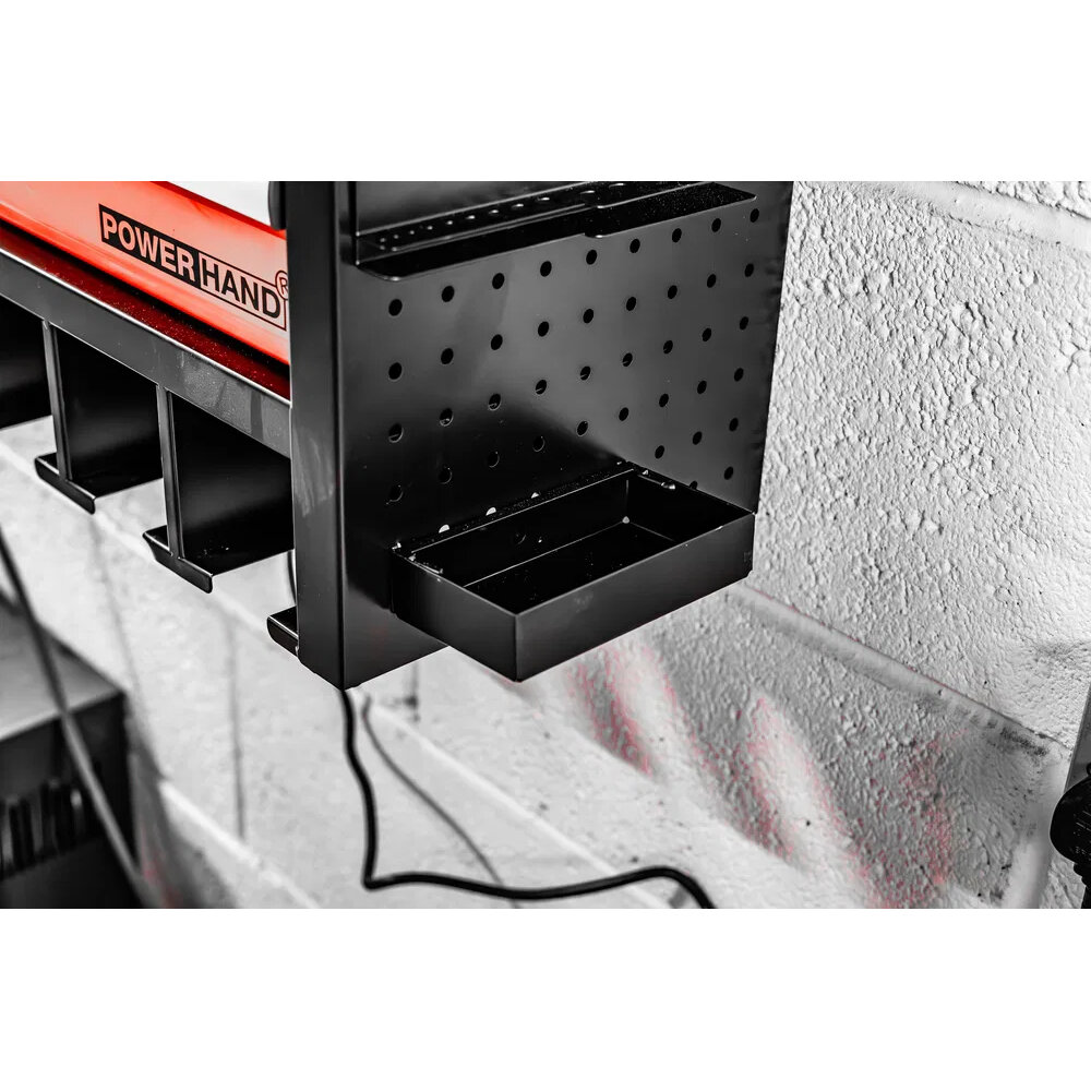 Power Tool Storage Rack Single Drawer with Power Bank & USB Powerhand PH-PTH1-BK