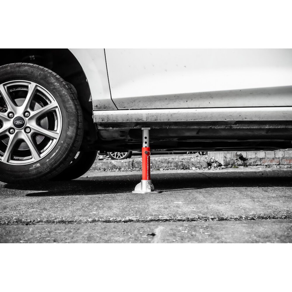 Axle Stands Aluminium 3 Tons Each Supporting Capacity x Two - Hurricane W06-4204