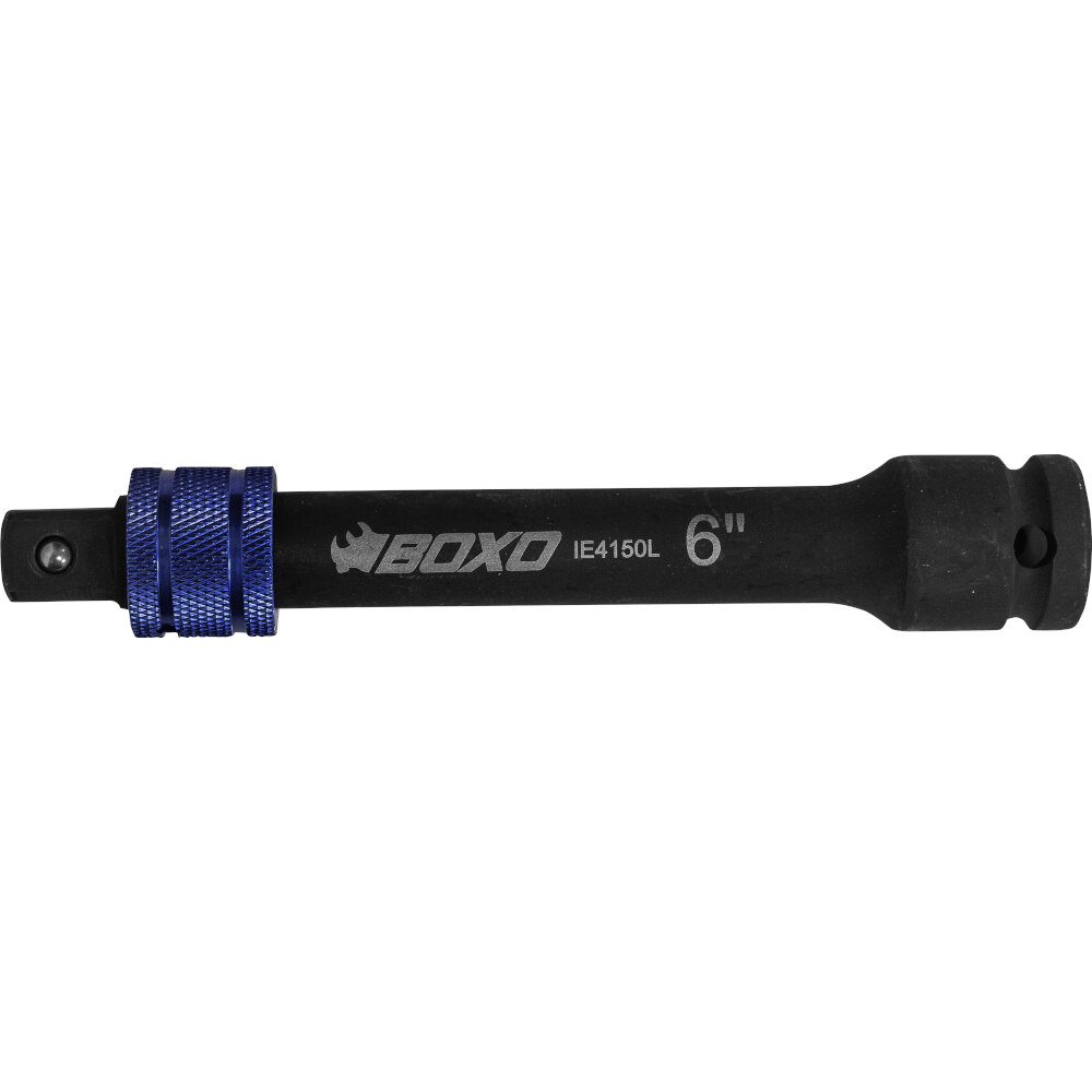Impact Extension Set 1/2" Dr With Quick Release 4 Pce 75mm to 300mm BOXO BX855-R