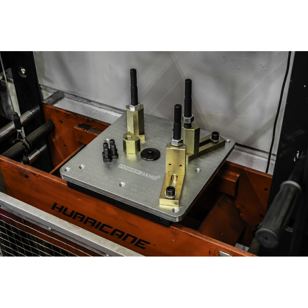 Universal Press Support Set Plate 300x300mm 20T Max Load -Powerhand SIN-170.0351
