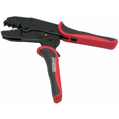Ratcheting Crimper 190mm Long -Range 24-14AWG/0.25-2.5mm² Powerhand SIN-401.0051