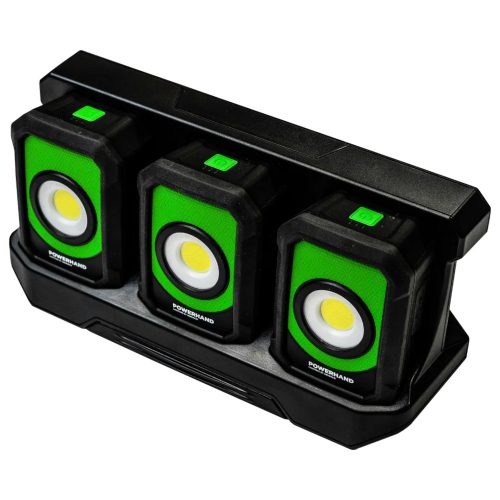 3 Modular Work Light System 70-700 Lumen Output 180° Tilt Powerhand SIN-100.3193