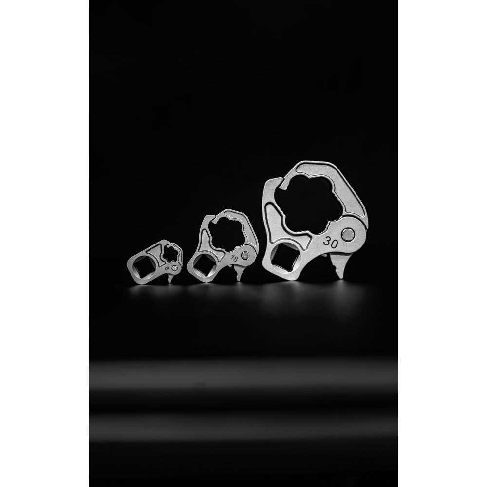 Flare Nut Set Ratcheting 5 Piece 3/8” Drive - 15, 16, 17, 18, 19mm -BOXO BX860-R - Image 2