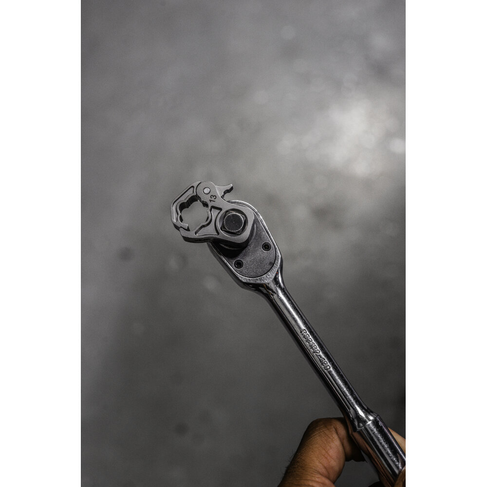 Flare Nut Set Ratcheting 5 Piece 3/8” Drive - 15, 16, 17, 18, 19mm -BOXO BX860-R - Image 11