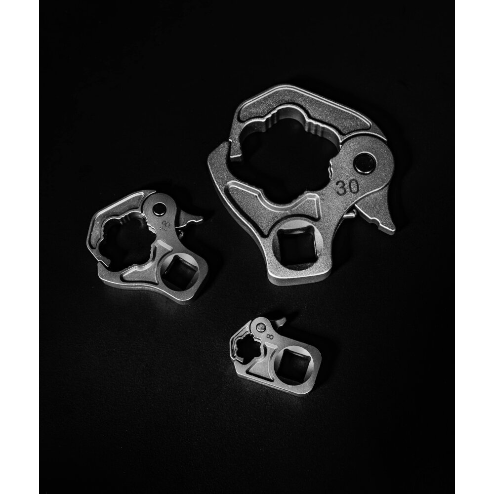 Flare Nut Set Ratcheting 5 Piece 3/8” Drive - 15, 16, 17, 18, 19mm -BOXO BX860-R - Image 3