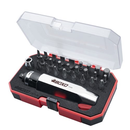 Impact Driver 3/8" Drive with Bits 27 Pc Kit in BMC For Heavy Duty Use BOXO P511