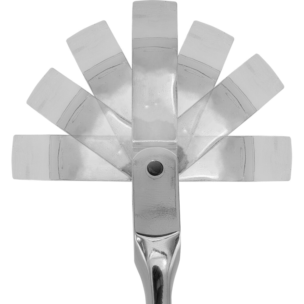 Flex Head Ratcheting Spanner Set 6Pc 180° Pivoting Head 8x10-17x19mm BOXO BX7007 - Image 4